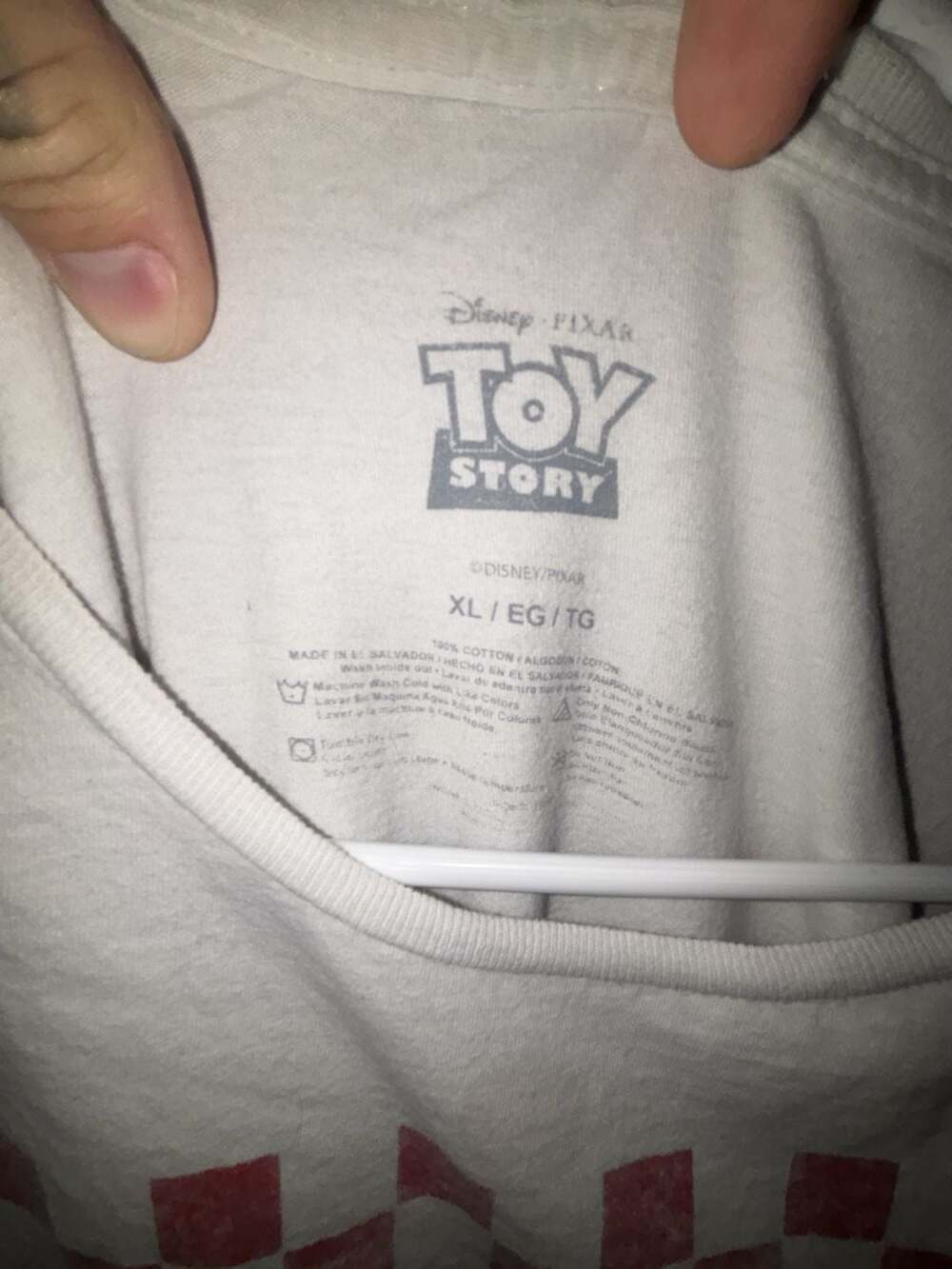 Disney Pixar Toy Story Pizza Planet Take Out Logo Adult Mens Graphic T-Shirt XL - Picture 2 of 3